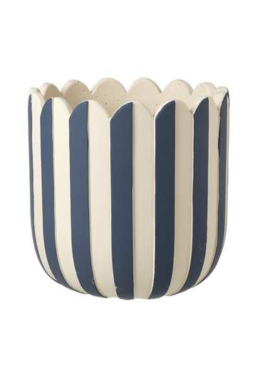 Decorative Planter - Blue & White - Heaven Sends